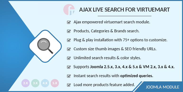 Ajax Live Search for Virtuemart