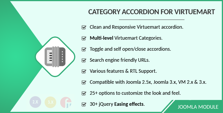 Category Accordion for Virtuemart